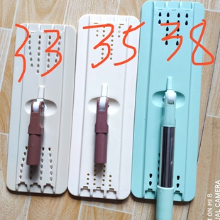 各种尺寸 加粗通用刮刮乐免手洗平板拖把杆子替换头布配件家用