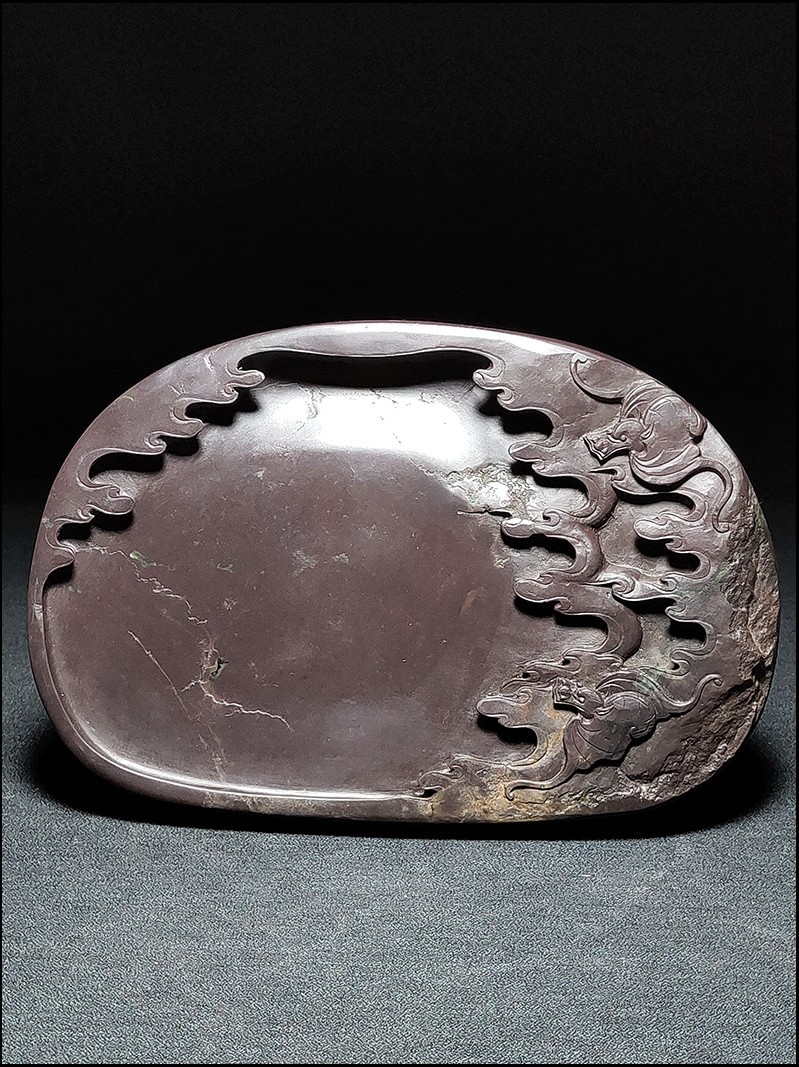 文房礼品精品肇庆端砚麻子坑砚台天然原石正宗手工砚台云福非歙砚