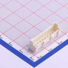 HX25066-9WAP 线对板/线对线连接器 2.5mm 1x9P 弯插 镀锡 米黄