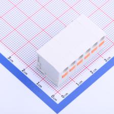 KF239-5.08-6P 弹簧式接线端子 5.08mm 每排P数:6 排数:1
