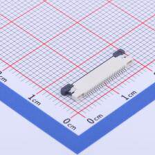 AFC04-S24ECA-00 FFC/FPC连接器 0.5mm P数:24 抽屉式 上接