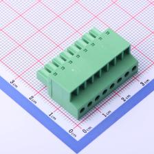 JL15EDGKC-38108G01 插拔式接线端子 插头 3.81mm 排数:1 每排P数
