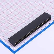 ED64BGFBK 金手指连接器 EDGE SLOT 2.54mm P数:64