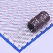 EKMG401ELL121MMN3S 直插铝电解电容 120uF ±20% 400V