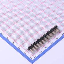 PZ254-2-20-S 排针 2.54mm 2x20P排针