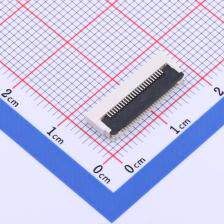 AFC64-S24FIA-HF FFC/FPC连接器 0.5mm P数:24 翻盖式 下接