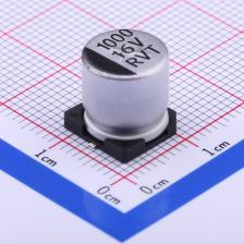 RVT1C102M1010VG 贴片型铝电解电容 1000uF ±20% 16V