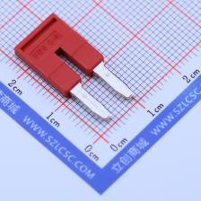 3030336 导轨排/接线排 插拔式桥接件 6.2mm 2Pin位 红色 FBS 2-6