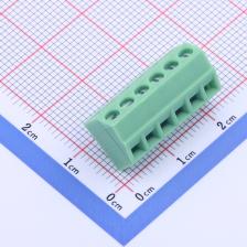 KF127S-3.5-6P 螺钉式接线端子 3.5mm 排数:1 每排P数:6 直针