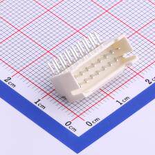 HX20028-16WAD 线对板/线对线连接器 2mm 2x8P 弯插 带扣 定位卧