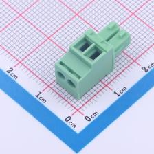 15ETYKA-3.5-02P-14-00AH 插拔式接线端子 插头 3.5mm 排数:1 每