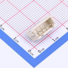 WAFER-254W-4A 线对板/线对线连接器 2.5mm 1x4P 卧贴