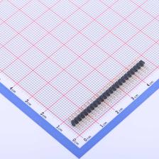X4611WV-23I-C28D40 排针 2mm 1x23P 直插 方针