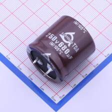 TDA250VS680M30*30_VS 牛角型电解电容 680uF ±20% 250V