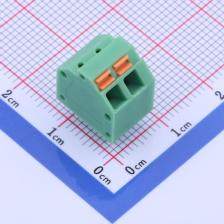 KF250NH-3.81-2P 弹簧式接线端子 3.81mm 每排P数:2 排数:1