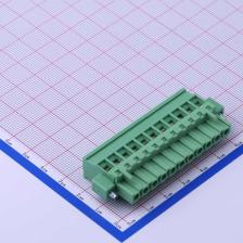 DB2EKAM-5.08-11P-GN-S 插拔式接线端子 插头 5.08mm 排数:1 每排