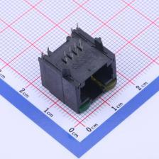 5406533-1 以太网连接器(RJ45 RJ11) 弯插 带LED