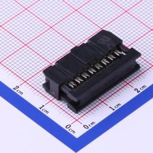531416YBS0BW02 IDC连接器(牛角/简牛) 2.54mm 每排P数:8 排数:2