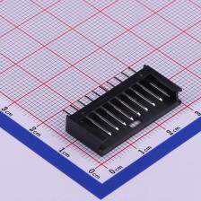 M2530V-10P 线对板/线对线连接器 2.54mm 1x10P 直插