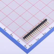 X4611WVS-17I-C40D44R1 排针 2mm 1x17P 立贴 方针