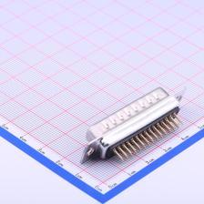 Z-SUBHPFM102A022 D-Sub/DVI/HDMI连接器 D-SUB HDP 44P 针 黑色