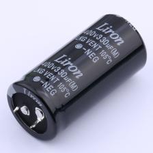 LKG2G331KR060K63B 牛角型电解电容 330uF ±10% 400V