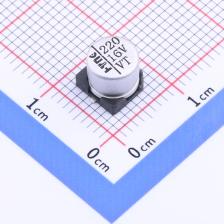 HY1C221MC063054MEO 贴片型铝电解电容 220uF ±20% 16V