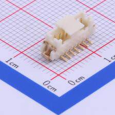A1252WV-SF-07PD01 线对板/线对线连接器 1.25mm 1x7P 带定位镀金