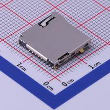 MR01A-01211 SD卡连接器 自弹式 MicroSD卡(TF卡) 卡座