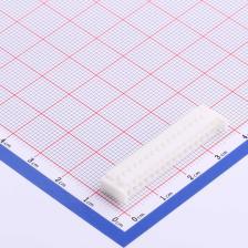 HX20017-32Y WH 压线端子胶壳 2mm 2x16P 带扣 白色