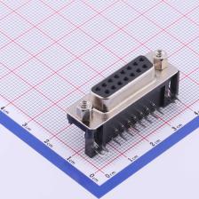 DS1037-15FNAKT74-0CC D-Sub/DVI/HDMI连接器 D-Sub 母 P数:15 黑