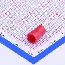 SVS1.25-4 冷压端子 叉型端子 红色