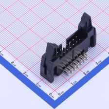 X9555WR-2x07A-PTV01 IDC连接器(牛角/简牛) 2.54mm 每排P数:7 排