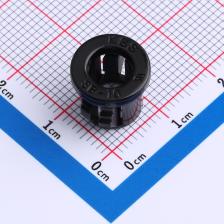 SB10 电线电缆和配件 [一整包100个]扣式护线套 黑色