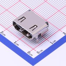 HYC12-HDMIA19-610B D-Sub/DVI/HDMI连接器 HDMI 母 P数:19 A TYP