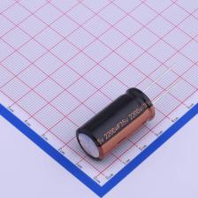 RZW222M1VBK-1632 直插铝电解电容 2200uF ±20% 35V