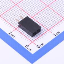DM254R-11-02-85 排母 2.54mm 1x2P 180度 Y型