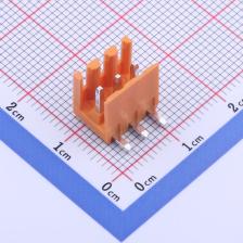 KF2EDGJR-3.5-3P 插拔式接线端子 板端/插座-开口 3.5mm 排数:1