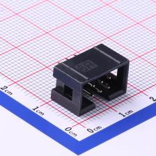 321006SG0ABK00A01 IDC连接器(牛角/简牛) 2.54mm 每排P数:3 排数