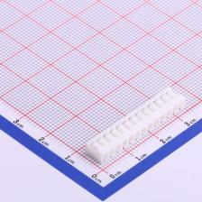 HX25008-13Y 压线端子胶壳 2.5mm 1x13P 白色