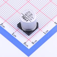HY1E471MC100105MEO 贴片型铝电解电容 470uF ±20% 25V