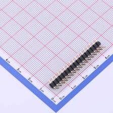 X6511WR-17H-C30D60R1 排针 2.54mm 1x17P 弯插 方针