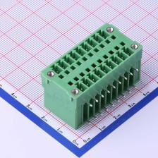 KF2EDGRHM-3.81-2*9P 插拔式接线端子 板端/插座-闭口 3.81mm 排