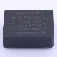 TAD25-15-W 电源模块 Vin=100V~370V Vout=±15V 1A