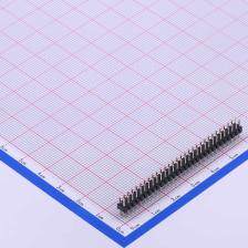 2.0-2*30P双排针 排针 2mm 2x30P 直插 方针