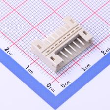 X2016WV-08H2-46SN 线对板/线对线连接器 2mm 1x8P 直插 双胞胎