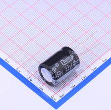 KM336M450K20RR0VH2FP0 直插铝电解电容 33uF ±20% 450V