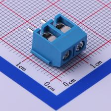 KF301-5.0-2P 螺钉式接线端子 5mm 排数:1 每排P数:2 直针 可拼接