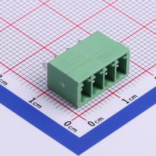 1843622 插拔式接线端子 板端/插座-闭口 3.5mm 排数:1 每排P数:4