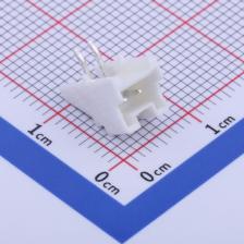 X2000WR-02A-PTSN 线对板/线对线连接器 2mm 1x2P 弯插 带扣 K脚